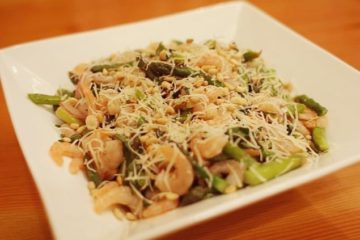 shrimp and asparagus salad