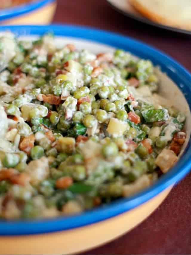 Crepe Filling with Peas, Pancetta, and Mint All Ways Delicious