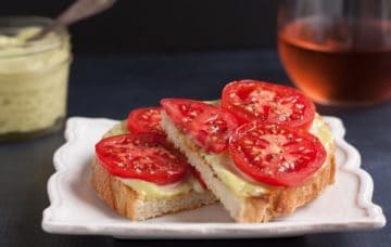 Tomato Sandwich with Herb Mayonnaise