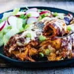 homemade chicken enchiladas with easy enchilada sauce