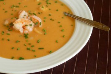 A shrimp bisque.
