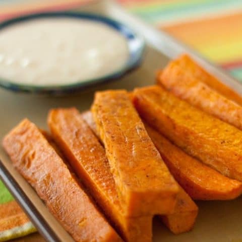 sweet potato fries with chinese 5 spice