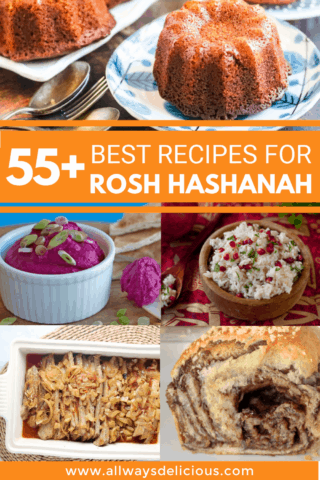 55 best recipes for Rosh Hashanah.