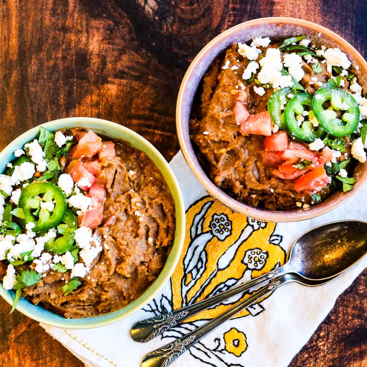 Easy Instant Pot Refried Beans from Scratch All Ways Delicious