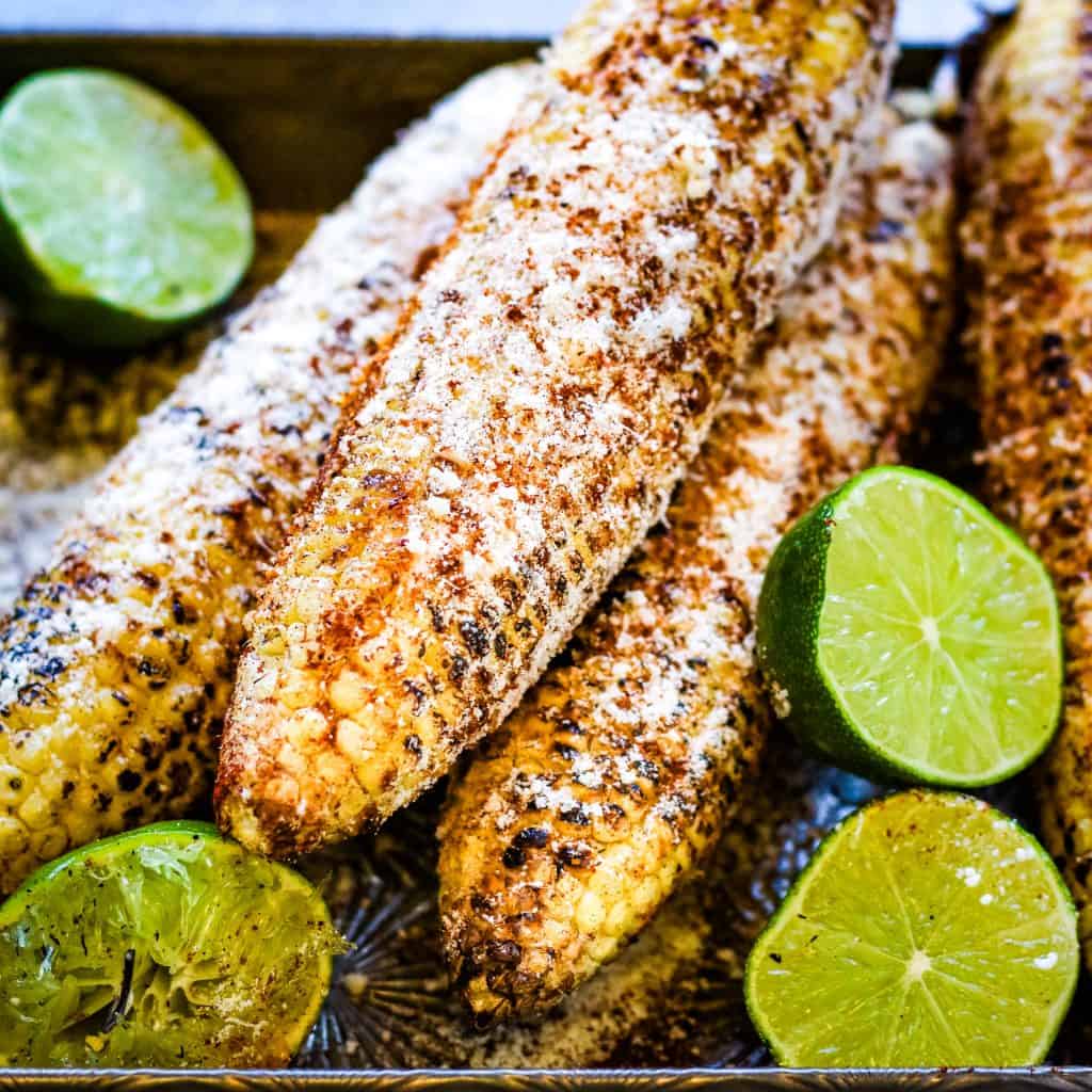Elote Recipe or Mexican Grilled Corn All Ways Delicious