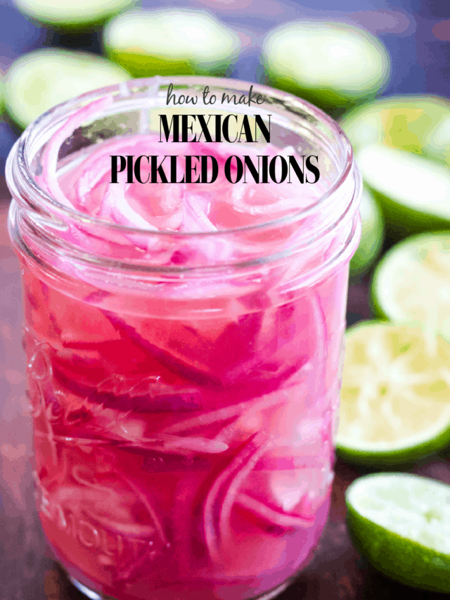How to Make Mexican Pickled Onions