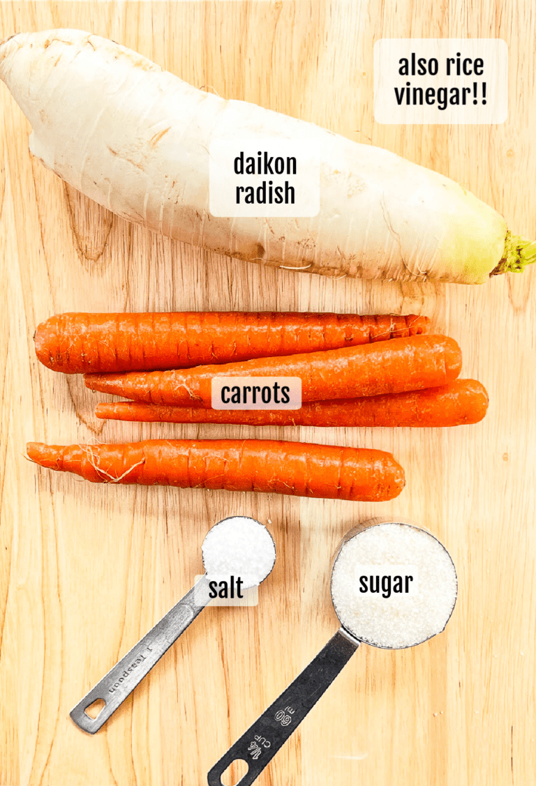 Pickled Daikon and Carrots All Ways Delicious