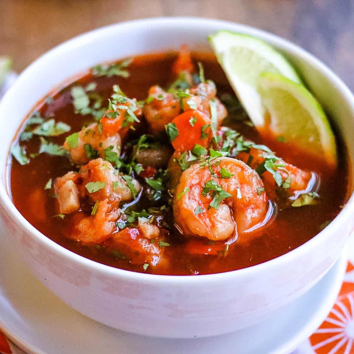 Sopa de Camarones (Mexican Shrimp Soup) - All Ways Delicious