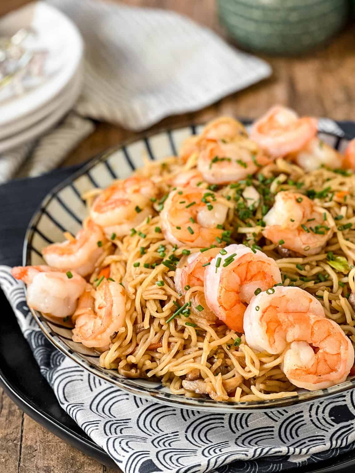 Shrimp Yakisoba | All Ways Delicious