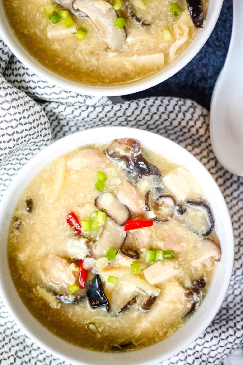 Chicken Hot and Sour Soup | All Ways Delicious