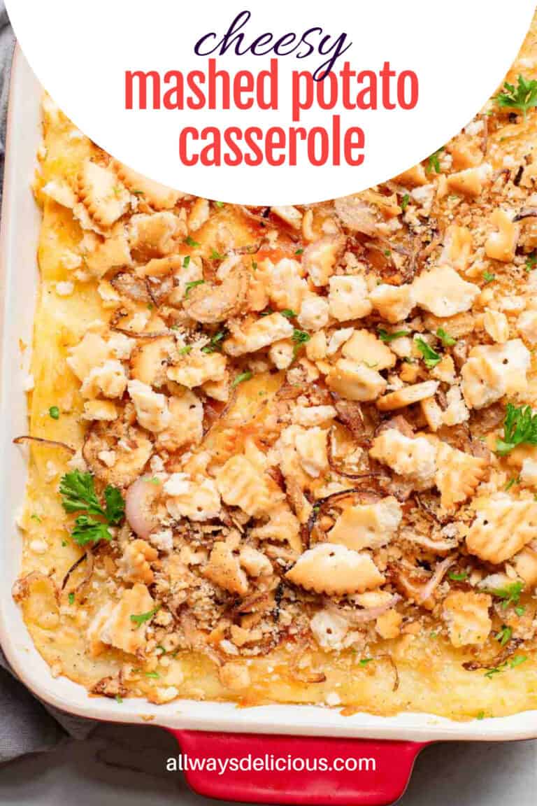 Cheesy Mashed Potato Casserole | All Ways Delicious