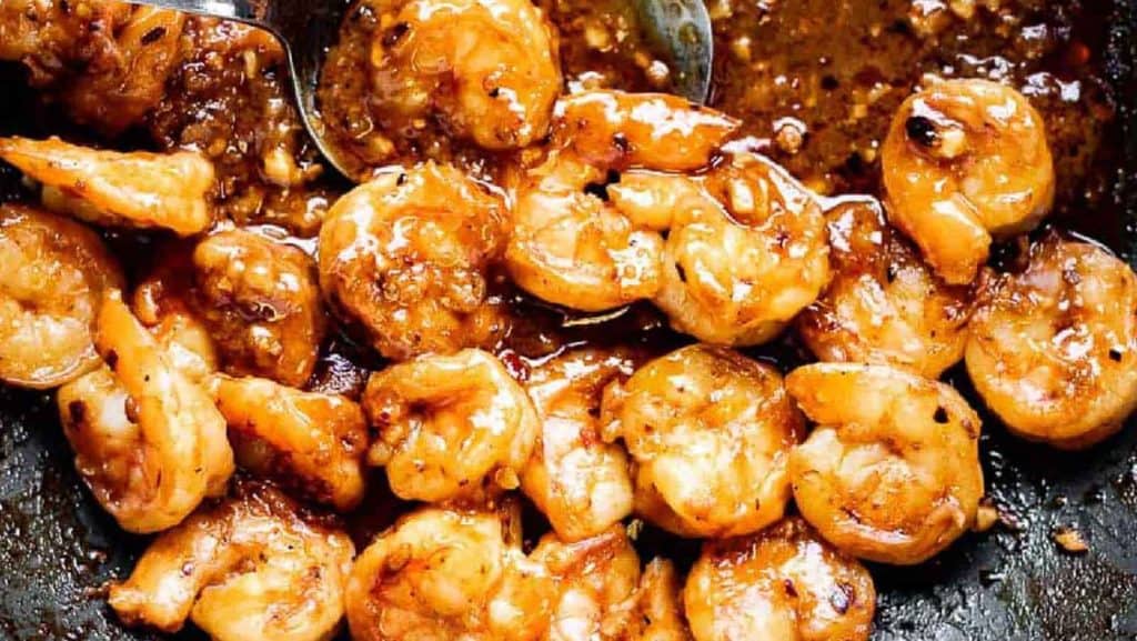 A close up of great shrimp dishes.